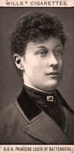H.S.H. Battenbergin prinsessa Louis, 1908. tekijältä WD and HO Wills