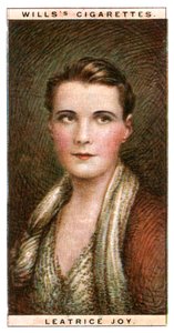 Leatrice Joy 1893-1985, yhdysvaltalainen näyttelijä, 1928. tekijältä WD and HO Wills
