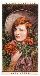 Mary Astor 1906-1987, Oscar-palkittu amerikkalainen näyttelijä, 1928.