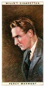 Percy Marmont 1883-1977, englantilainen näyttelijä, 1928. tekijältä WD and HO Wills