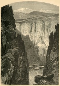 "Palisade Canyon", 1874.