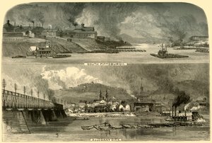 "Etelä-Pittsburg ja Alleghany City", 1874.