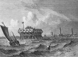 "Calais merestä", 1880