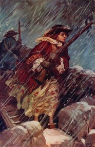 Madeleine De Vercheres, Kanadan sankaritar (värilitho)