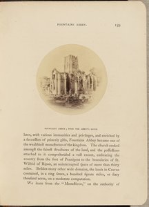 Fountains Abbey; apotin talosta katsottuna tekijältä W.R. Sedgfield