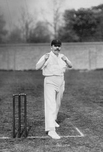 Johnny Briggs, Lancashiren ja Englannin krikettipelaaja, 1899.