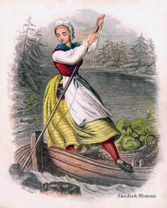 Ruotsalainen nainen soutu, 1809.