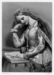 Elizabeth of York, Englannin kuninkaan Henrik VII:n kuningatar puoliso, 1800-luku.