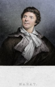 Jean-Paul Marat 1743-1793, lääkäri, tiedemies ja poliittinen teoreetikko, c1830
