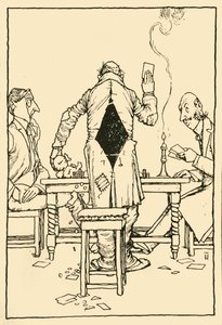 Voittokortti timanttiässä, 1910. tekijältä William Heath Robinson