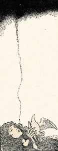 Siellä oli pieni lintu, joka löi siipensä, vuodelta 1930 tekijältä William Heath Robinson