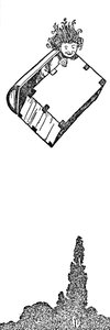 Up Flew The Trunk, c1930 tekijältä William Heath Robinson