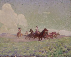 Vihollisten hevoset tekijältä W. Herbert Dunton