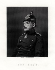 Albrecht Theodor Graf Emil von Roon, preussilainen sotilas ja poliitikko, 1800-luku. tekijältä W. Holl