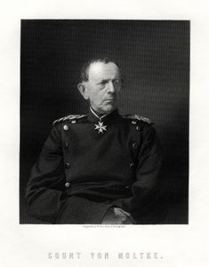 Kreivi von Moltke, 1800-1891, kuuluisa saksalainen marsalkka, 1800-luku