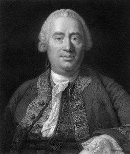 David Hume, 1700-luvun skotlantilainen filosofi, taloustieteilijä ja historioitsija, 1845
