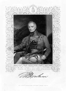 Sir Rufane Shaw Donkin, brittiläinen sotilas, 1800-luku. tekijältä W. Holl