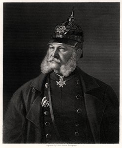 Wilhelm I, Preussin kuningas ja Saksan keisari, 1800-luku tekijältä W. Holl