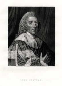 William Pitt, Chathamin ensimmäinen jaarli, brittiläinen Whig-valtiomies, 1800-luku. tekijältä W. Holl