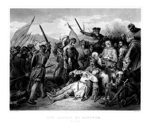 Ravennan taistelu, 11. huhtikuuta 1512, 1875 tekijältä W. Hulland