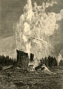 "Jättiläinen geysir", 1872. tekijältä W. J. Linton