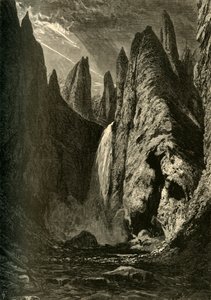 "Tower Falls", 1872.