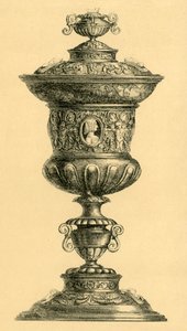 Hopeakuppi ja kansi, c1550, 1881.