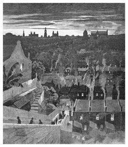 Vilaus Sydneystä Darlinghurstista, New South Walesista, Australiasta, 1886. tekijältä W. Mollier