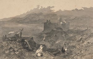 Harlechin linna, Pohjois-Wales tekijältä W. R. Smith