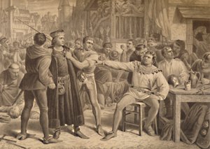 Lord Saye and Sele Brought Before Jack Cade, 1886 tekijältä W Ridgway