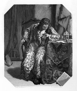 Antoni van Leeuwenhoek, 1600-luvun hollantilainen tiedemies ja mikroskoopin pioneeri, c1870