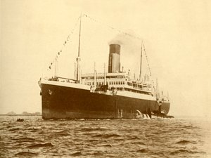 "Minnewaska Atlantic Transport Line, 21 716 Tons", 1930. tekijältä W. T Munns