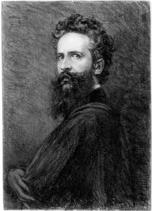 Hans Makart, itävaltalainen taiteilija, 1880-1882. tekijältä W. Unger