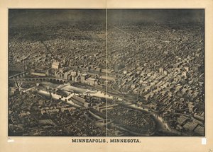 Minneapolis, Minnesota. tekijältä W. V.; Monasch Herancourt