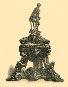 Pronssinen musteteline, 1500-luvun puoliväli, loppu, 1881. tekijältä W. W. McCarty