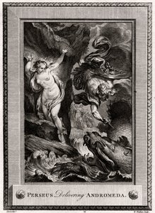 Perseus luovuttaa Andromedan, 1775