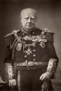 ""Henry Keppel (1809-1904) Englantilainen amiraali ja hoviherra. (woodburytyyppi) tekijältä W. and D. (after) Downey