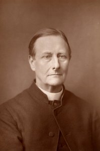 ""Sabine Baring-Gould (1834-1924) Englantilainen pappi, kirjailija ja virsien kirjoittaja. Hänen tunnetuin hymninsä on "Eteenpäin, kristityt sotilaat" (woodburytype)
