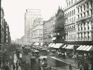 State Street, Chicago, USA, 1895. tekijältä W and S Ltd