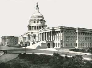 Capitol, Washington DC, Yhdysvallat, 1895. tekijältä W and S Ltd