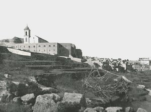 Syntymäkirkko, Betlehem, Palestiina, 1895. tekijältä W and S Ltd