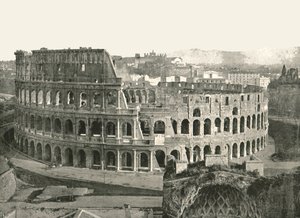 Colosseum, Rooma, Italia, 1895. tekijältä W and S Ltd
