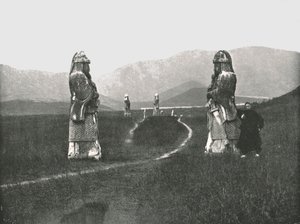 Lähestymistapa kaupunkiin, Nankin, Kiina, 1895. tekijältä W and S Ltd
