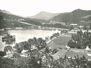 Näkymä Lady Hortons Walkilta, Kandy, Ceylon, 1895. tekijältä W and S Ltd