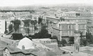 Näkymä Aleksandrian kaupunkiin Egyptissä, 1895. tekijältä W and S Ltd