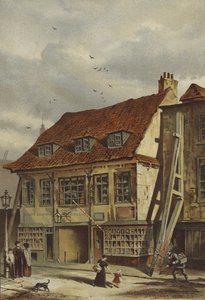Bunyanin kokoustalo, Lambeth (chromolitho)