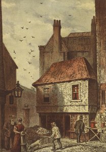 Old Shop, Clare Market (chromolitho) tekijältä Waldo Sargeant