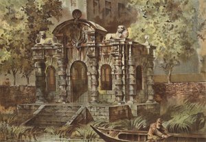 York House (chromolitho) tekijältä Waldo Sargeant