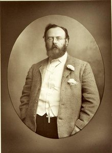 Robert Buchananin (1841-1901) muotokuva (m/v kuva) tekijältä Walery Rzewuski