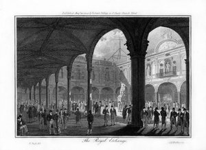Royal Exchange, Lontoo, 1804.